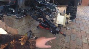 Установка гусениц stels на квадроцикл (Stels Guepard 800 trophy)