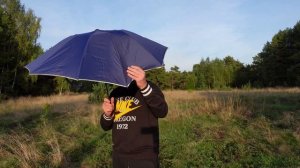 Зонт с фонариком Xiaomi Zuodu испытание на прочность
