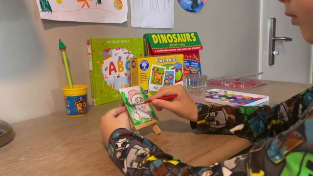 Рисую Деда Мороза / Рисование / Санта Клаус / kids art, Santa, painting смотреть онлайн