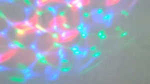 Вращающаяся диско лампа LED RGB E27