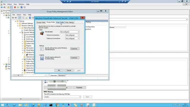 How to Enable Windows Firewall logs for Monitoring via GPO смотреть онлайн