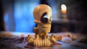 Johnny the Skull 3053-2 Тир проекционный 3D Джонни-Черепок с 2-мя бластерами