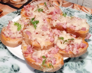 Горячие бутерброды. Гренки. Быстро и сытно.