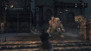 Bloodborne:Второй босс(Отец Гаскойн)