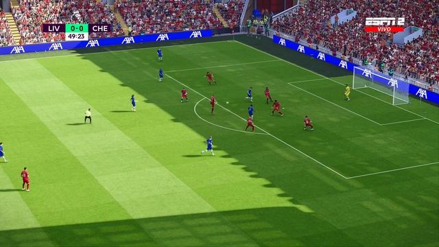 Liverpool vs Chelsea - VirtuaRed v6 eFootball PES 2021 смотреть онлайн