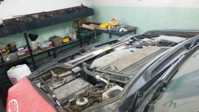 Запуск ДВС TLC 200 V8 Deisel после ремонта. смотреть онлайн