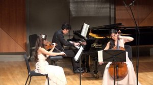 Dvorak Piano Trio No.4 in E minor,  Op.90  "Dumky" 1st and 2nd mov.