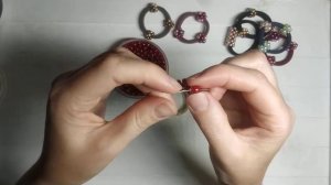 Резинки с Бусинками/Интересные резинки/Украшения на волосы для девушек/МК/