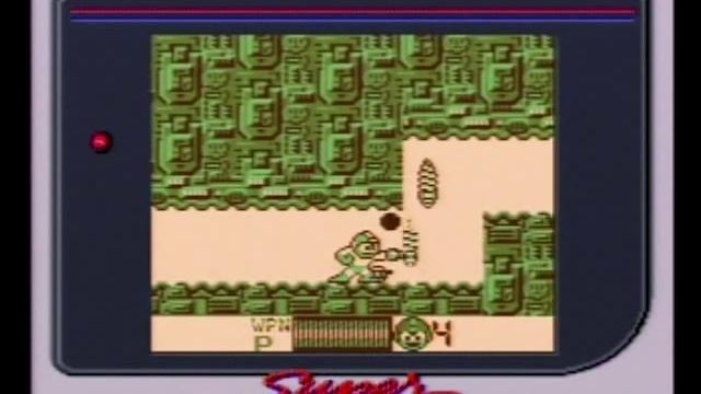 Mega Man: Dr. Wily's Revenge Walkthrough (Game Boy): Dr. Wily's Skull Compound #1 смотреть онлайн