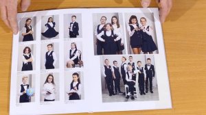 Выпускной альбом для 4 класса на 12 разворотов.