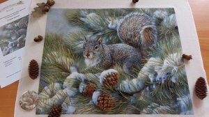 Серая белка от Эстэ. Мои многоцветки. Часть 6.