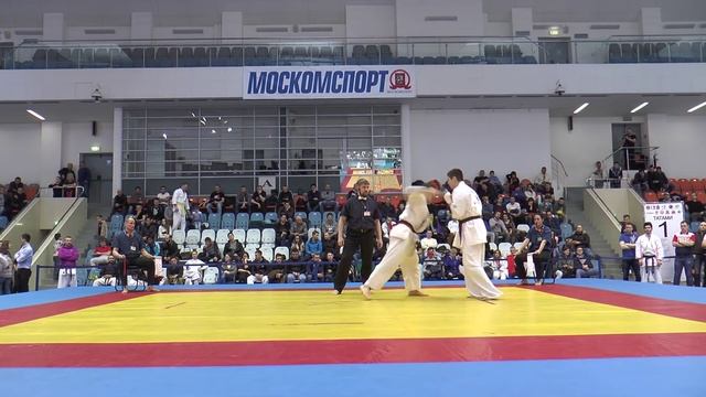 Поляков Илья - Кантария Александр. Чемпионат Москвы 2016 по киокушинкай смотреть онлайн