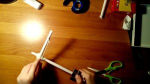 Как сделать арбалет из бумаги 2