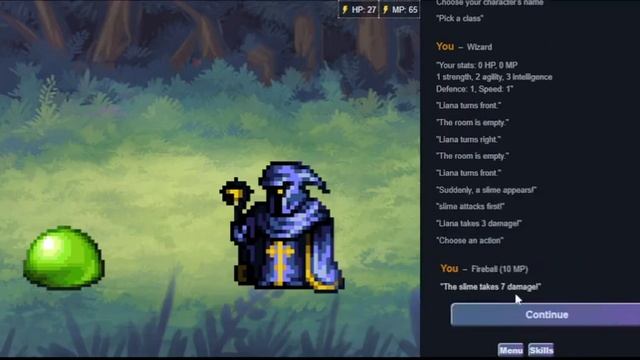 Narrat Game Engine demo - Dungeon Crawler RPG with turn-based combat смотреть онлайн