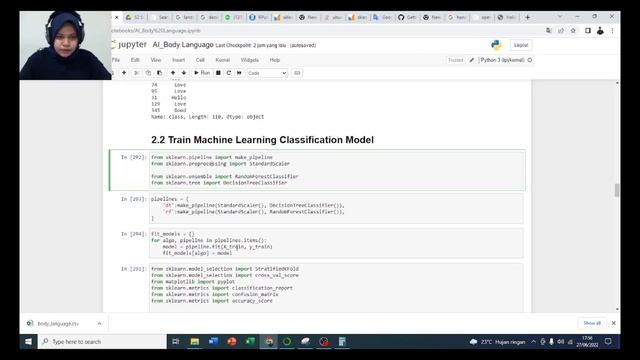 TUBES AI -- Body Language BlazePose + RF Classifier (Random Forest Classifier) смотреть онлайн
