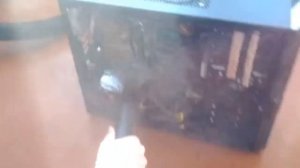 Продувка компьютера от пыли