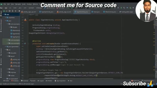 Java and xml LogIn Project Frontend Designing Android App Development #stopcoding @StopCoding