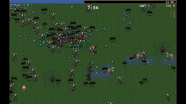 Vampire Survivors Обзор Геймплей