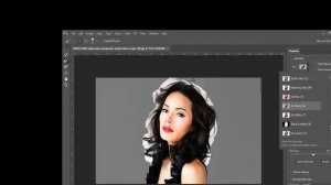 Adobe Photoshop CC 2015 for Beginners  - Quick way of Removing Background for Hair image