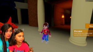 Мы НАШЛИ ДЕНЬГИ 8 НОЧЬ в ЛАГЕРЕ roblox Camping ЧЕЛЛЕНДЖ в РОБЛОКС от Балди и Папа Валеришка