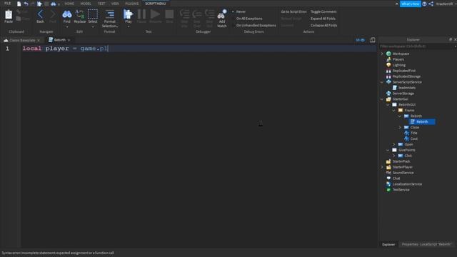 HOW TO MAKE A REBIRTH SYSTEM WITH MULTIPLIERS IN ROBLOX STUDIO *EASY* смотреть онлайн