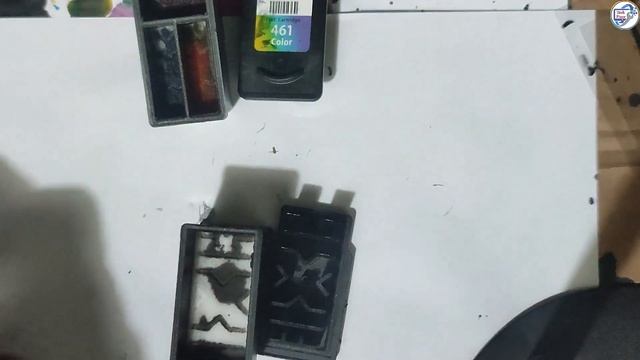 Canon PG-460 Black And CL-461 Colour Ink Cartridge Refill.How To Refill Canon Ink Cartridge Tutoria