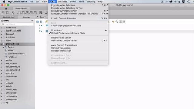 MySQL Workbench Tutorial
