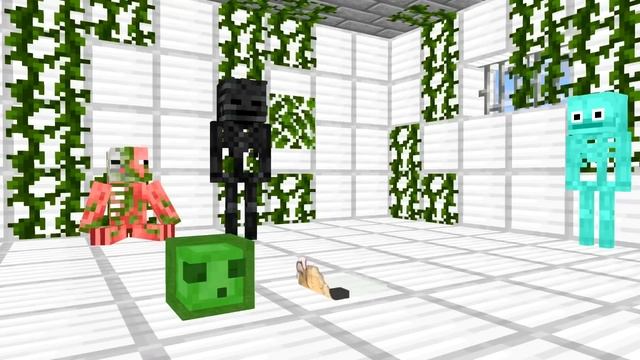 ШКОЛА МОНСТРОВ : МОНСТРЫ ПРОХОДЯТ ПОЛОСУ ПРЕПЯТСТВИЙ ! МАЙНКРАФТ АНИМАЦИЯ МУЛЬТИКИ смотреть онлайн