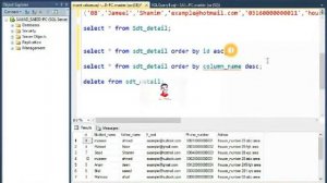 10 | learn ORDER BY in SQL server, ORDER BY helps to sort  table value in SQL in urdu/hindi