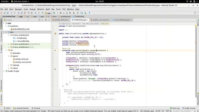 TUTO Android : Gestion des activités et communication entre activités. смотреть онлайн