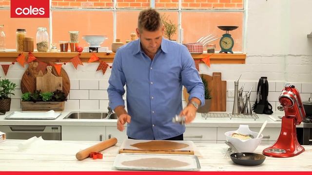 How to make Christmas gingerbread men with Curtis Stone