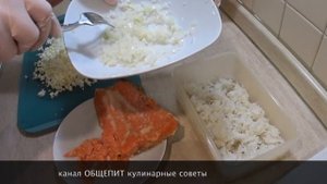 Очень вкусный салат из красной рыбы горячего копчения. К Новогоднему столу . На скорую руку.