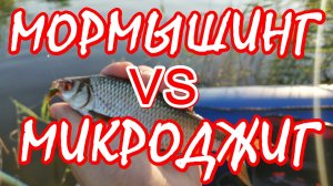 МОРМЫШИНГ или МИКРОДЖИГ? Рыбалка на озере в День рыбака