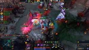 Sumail на Void Spirit вынес Хускара в миде. Магический Войд Спирит.