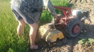 ✅Фрезерование мотоблоком мтз беларус 09Н