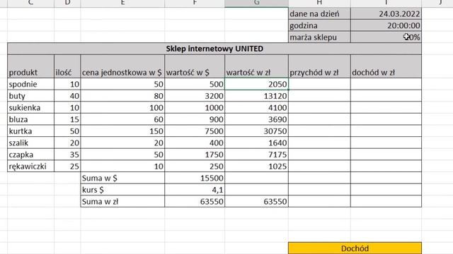 Odwołania Względne i Bezwzględne, Kurs Programu Excel смотреть онлайн