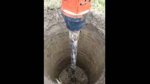 Как выкопать колодец за 2 часа. смотреть онлайн