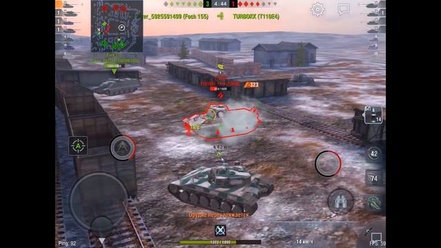 WoT Blitz Bat Chatillon 25 t. Leopard 1 похрапывает) смотреть онлайн