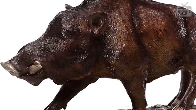 Садовая фигура Кабан U07717 от ХитСад смотреть онлайн