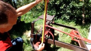 Адаптер к мотоблоку, размеры.