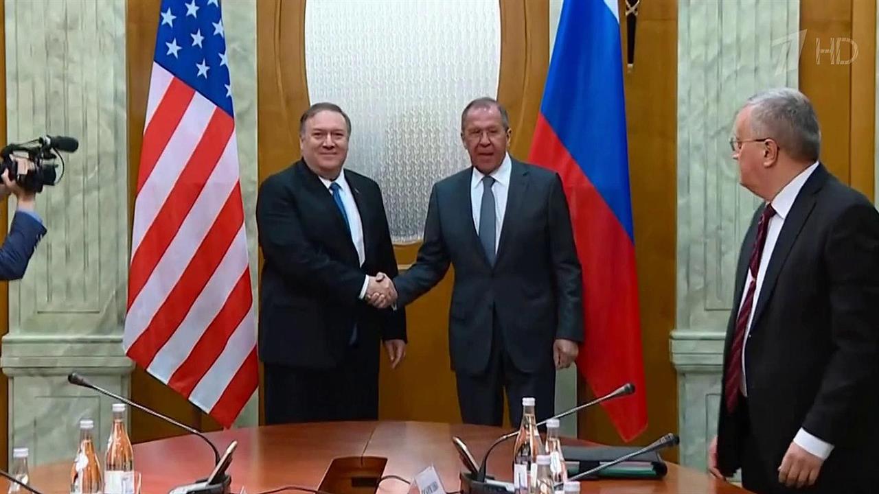 Большие переговоры в Сочи: налаживать диалог о дружбе из США прилетел госсекретарь Майк Помпео