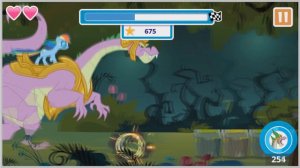 Май литл пони опасное путешествие. Призрачные пони в Понивиле. Детский мультик игра про пони.