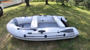 Лодка CompAs 325E. Распаковка, первый обзор и тесты. Самый бюджетный Компас - новинка 2019 года