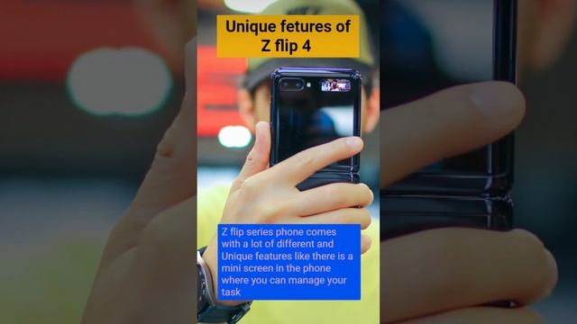 Samsung Galaxy z flip 4 smartphone details