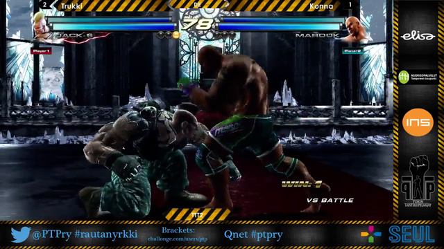 Tekken Tag Tournament 2 DE bracket matches Rautanyrkki 2014 - 2 / 2 смотреть онлайн