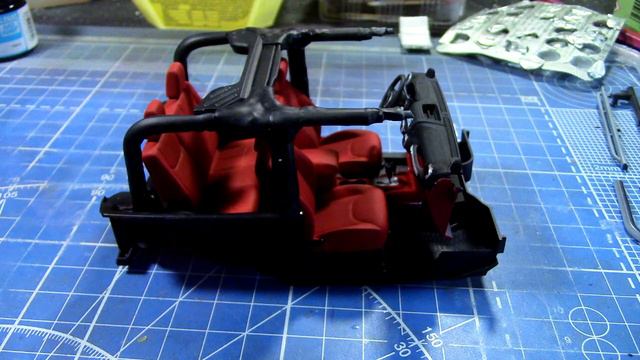 "Работа подписчика" Часть-10 Jeep Wrangler Rubicon 2-Door 1/24 от Meng (Стендовый моделизм) смотреть онлайн