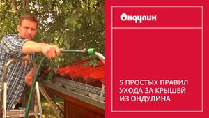 177. 5 ПРОСТЫХ ПРАВИЛ УХОДА ЗА КРЫШЕЙ ИЗ ОНДУЛИНА