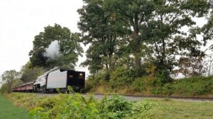 Norfolk and Western 611 Performs the Ghost Whistle! USE HEADPHONES| @Carpenters