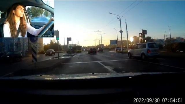 Экзаменационный маршрут (часть 6).Остановка в ближайшем разрешенном месте на экзамене в ГАИ.