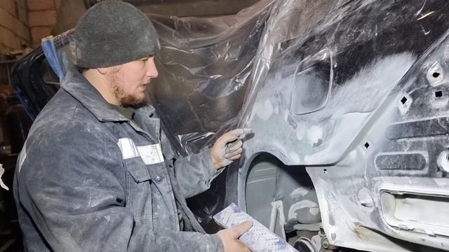 Подготовка и покраска Арок Honda Accord 7. YR565P смотреть онлайн